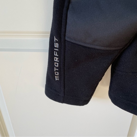 Motorfist Rogue Black Fleece Jacket Size Medium - Picture 7 of 11